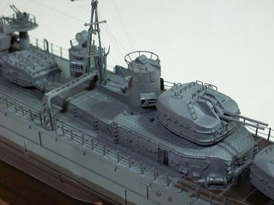 MATEVER1.5: 旧日本海軍 防空駆逐艦 秋月 [1/200 ニチモ製]