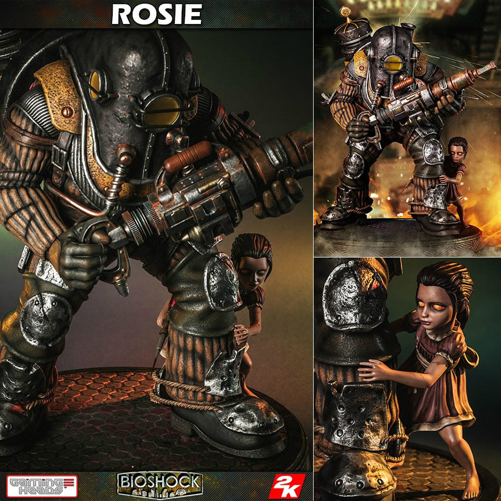 NECA バイオショック ビッグダディ リトルシスター フィギュア バイオ