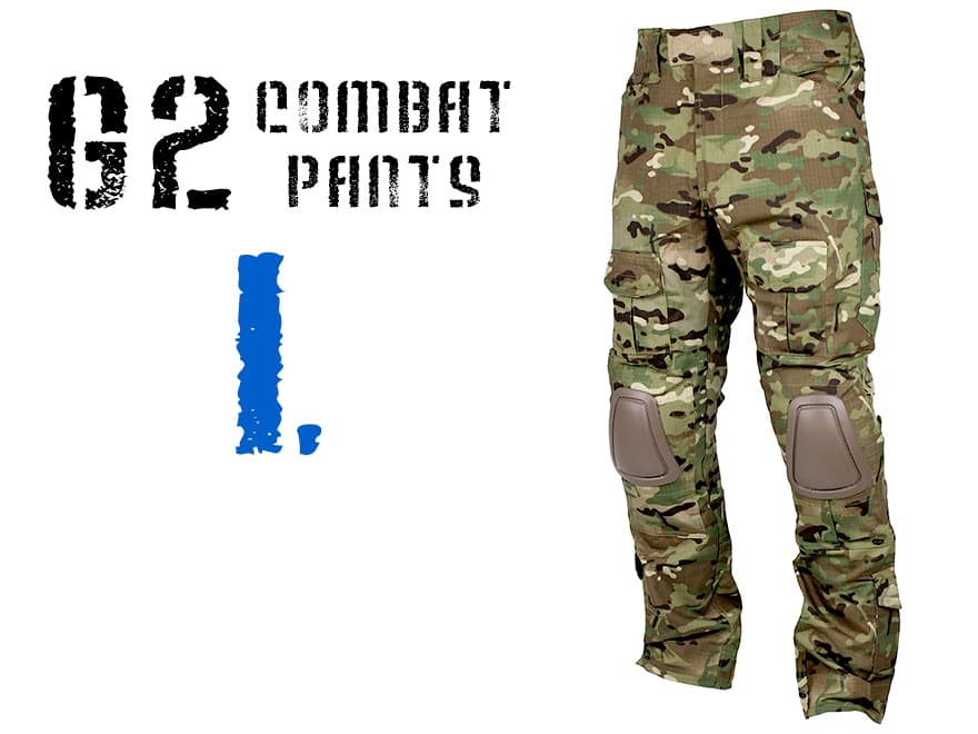 MILITARY BASE G2 コンバットパンツ マルチカム [サイズ：L / M / S