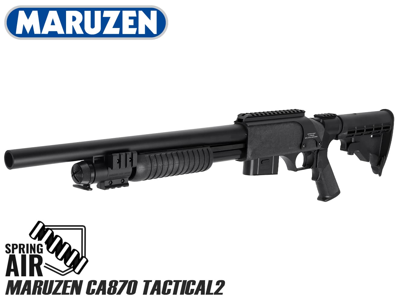マルゼン コッキングエアーショットガン CA870 タクティカル2