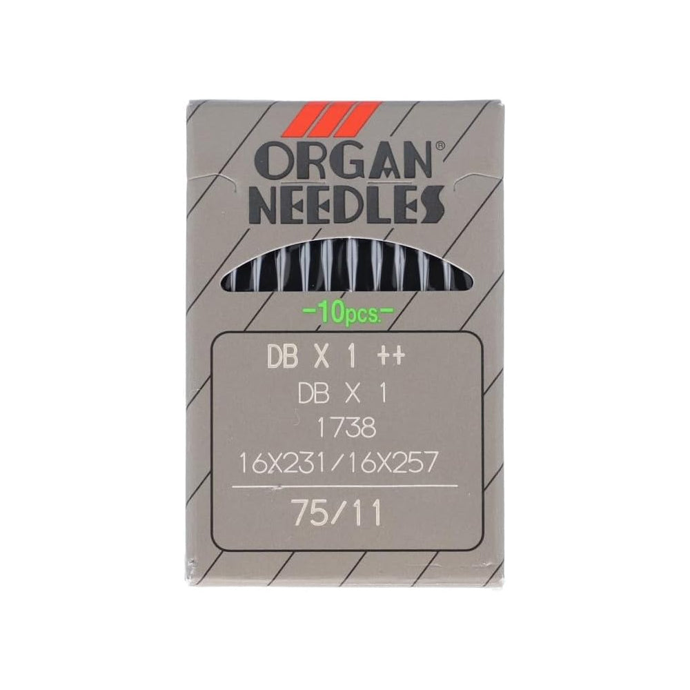 オルガン針 工業用ミシン針 ORGAN NEEDLES 10本入り DBX1++