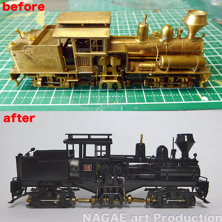 阿里山森林鉄路 18屯シェイ式機関車 – NAGAEアートプロダクション