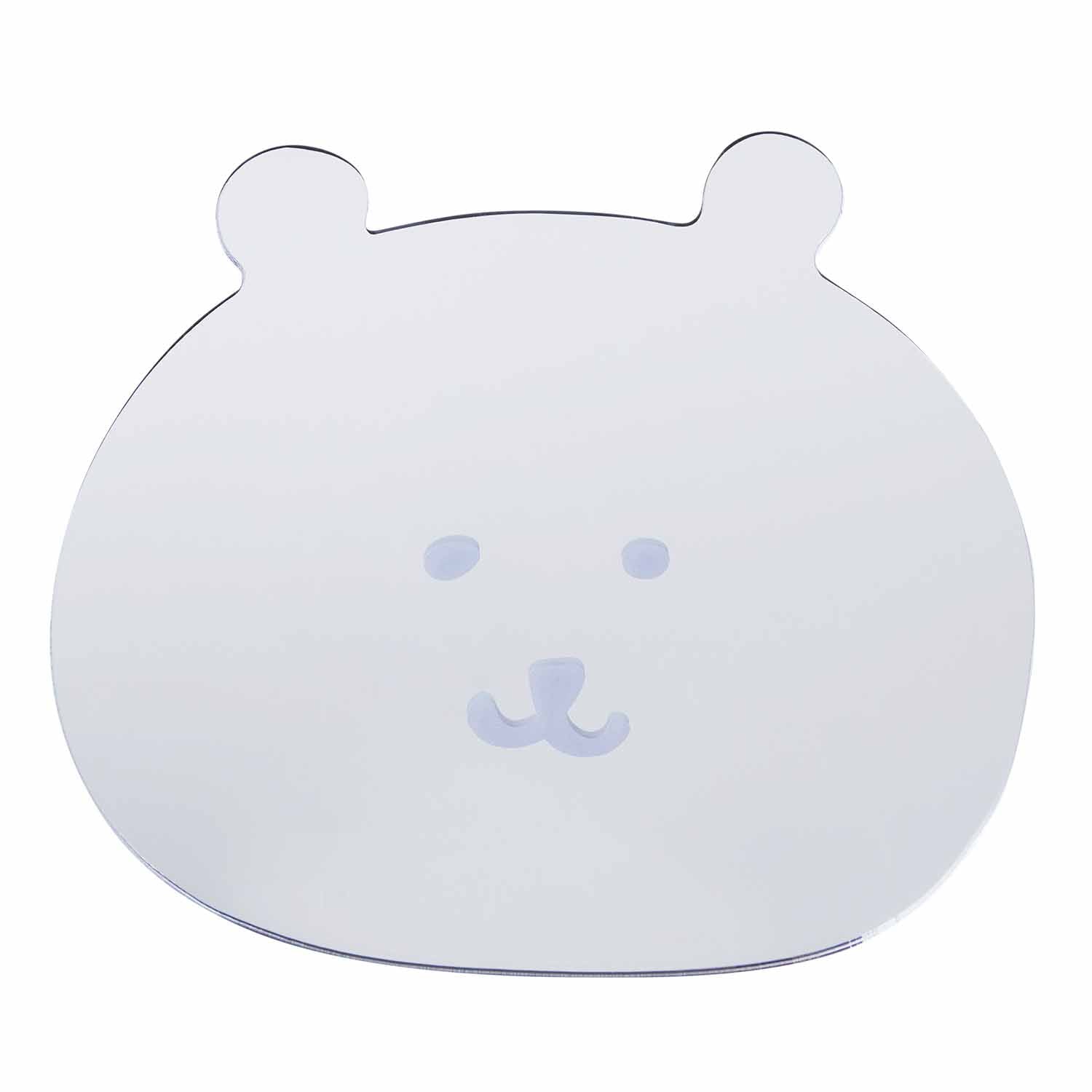 ナガノマーケット 磁石で貼れる！ダイカットアクリルミラー（くまのお