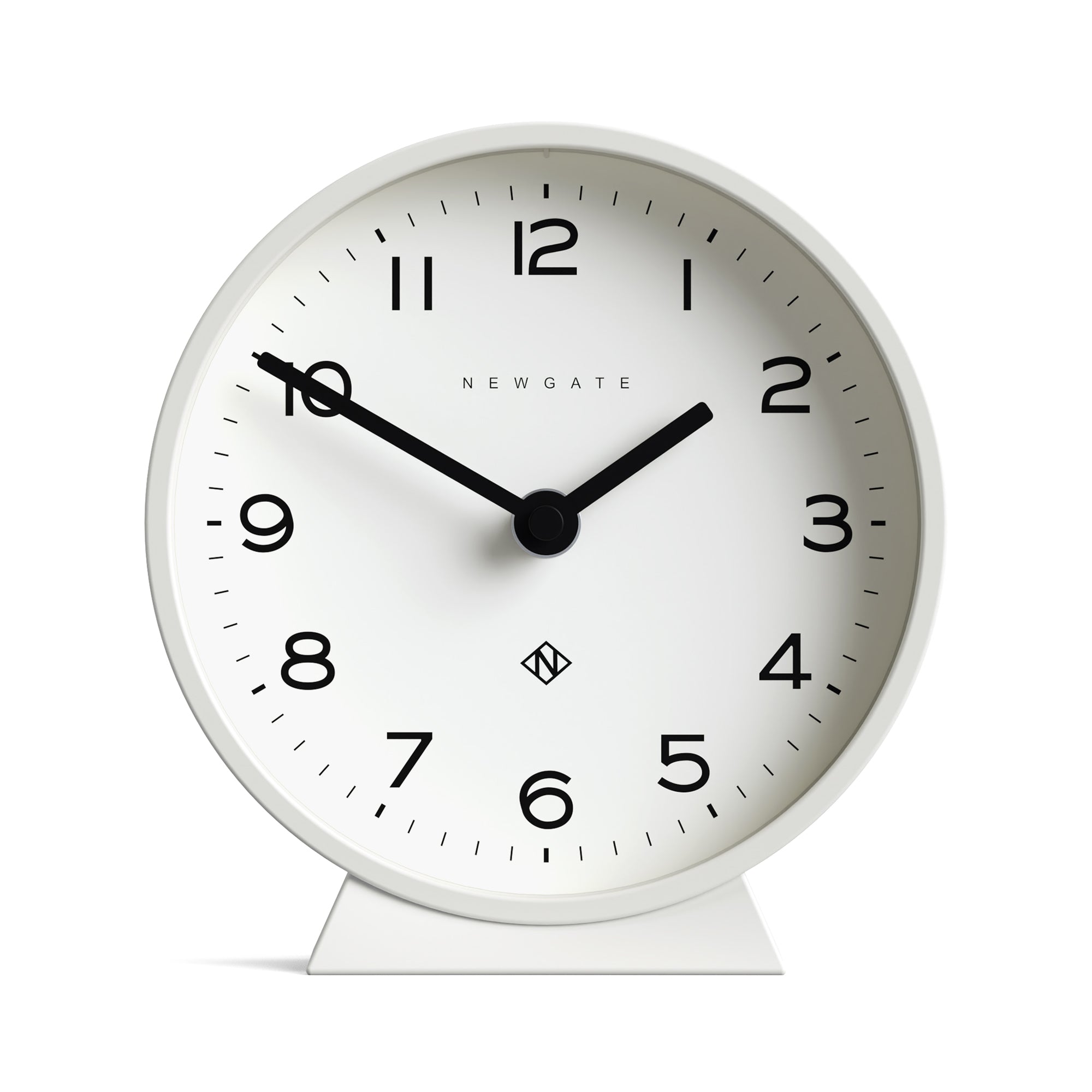 Newgate M Mantel Echo clock in white – Newgate World