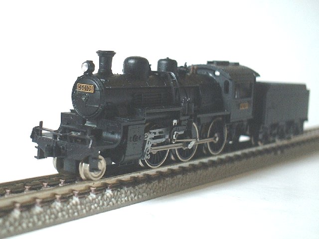 鉄道模型工房 / 車輌工作 / C50から8620形蒸気機関車を作る