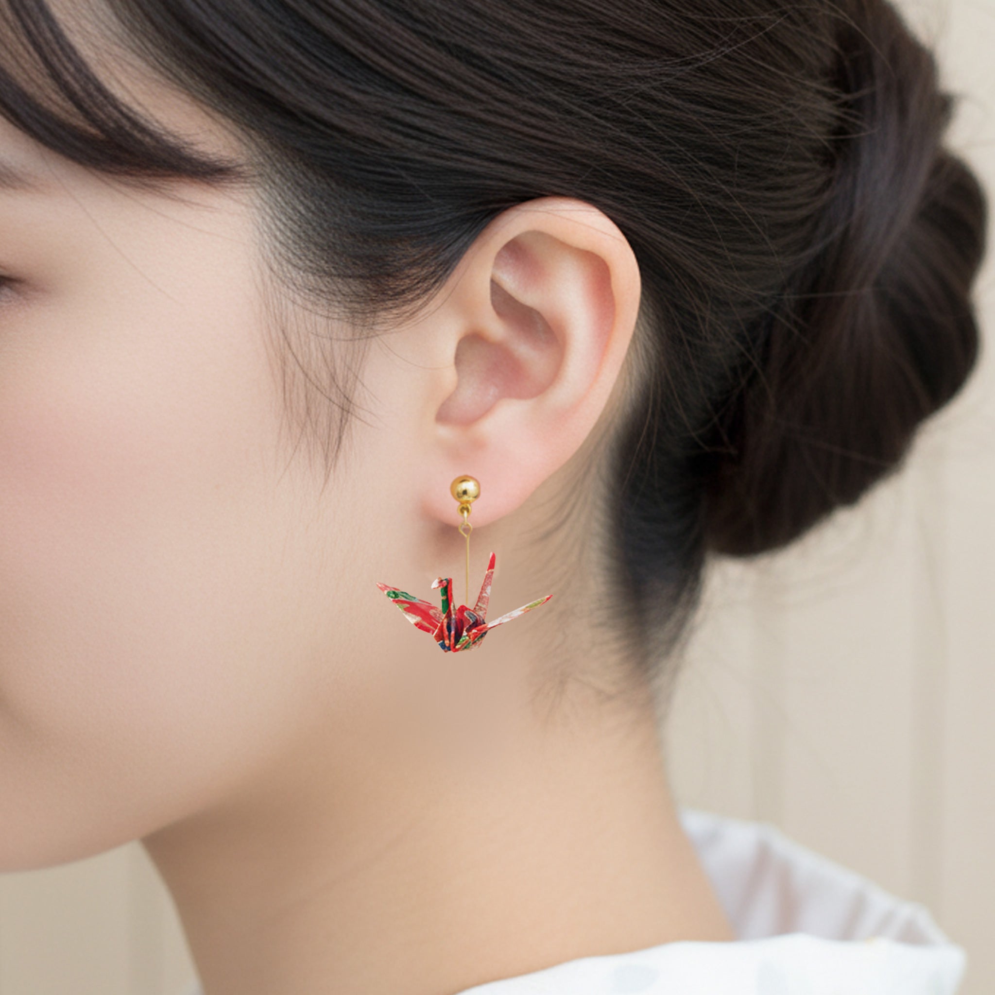 のレン 折鶴ピアス / 折り紙アクセサリー – NOREN JAPAN 公式通販