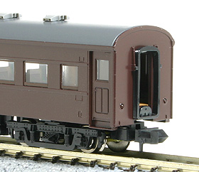 オハフ61のドアを深くする