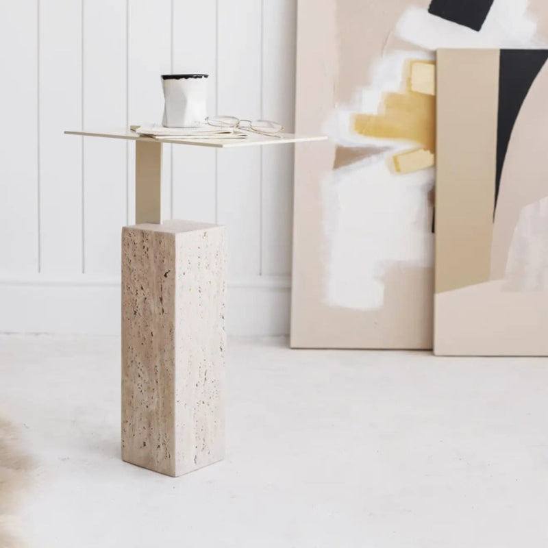 OFFINEO公式 | サイドテーブル 空間デザイン 天然石 高級感