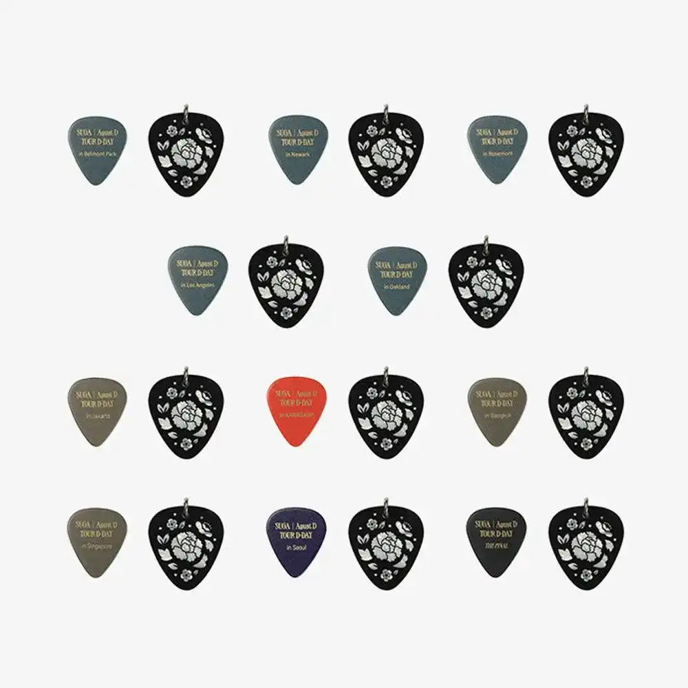 Buy BTS Suga Guitar Pick Set - Agust D Tour 'D-Day' | Oppa Store