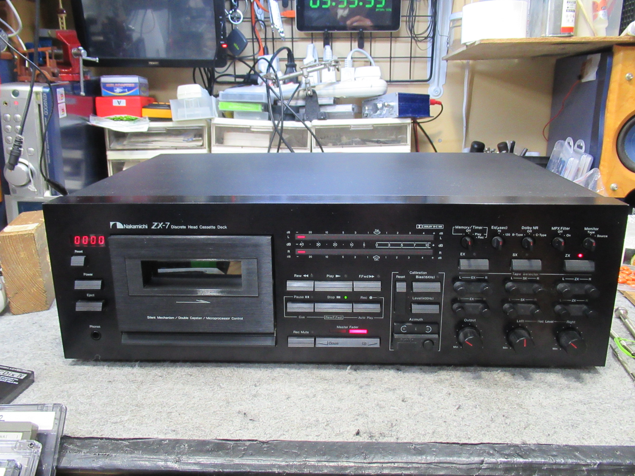 Nakamichi ZX-7 ノイズ発生 – Audiolife － Enjoy your audio life!!