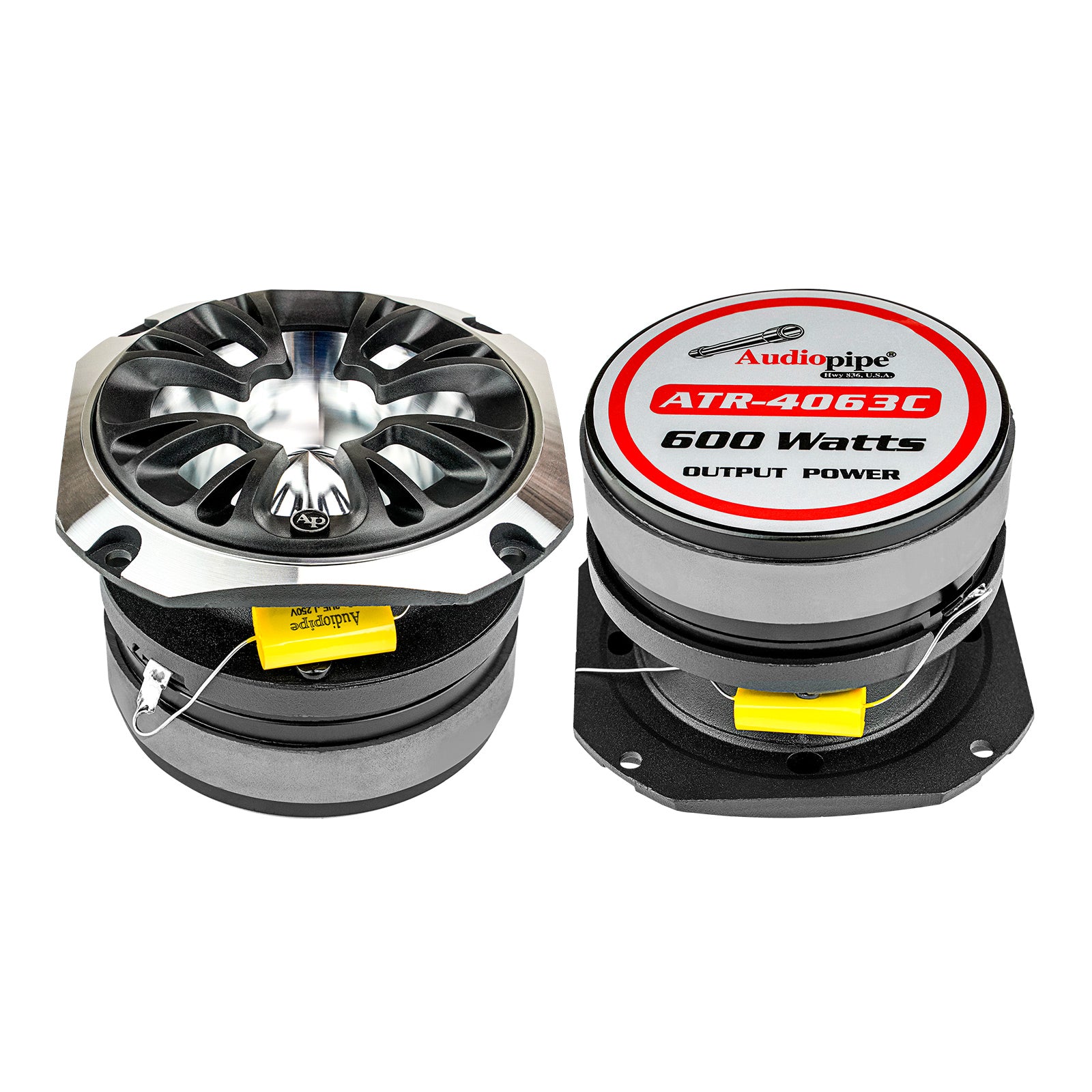 ATR-4063C 600W Heavy Duty Titanium Super Tweeter – Audiopipe