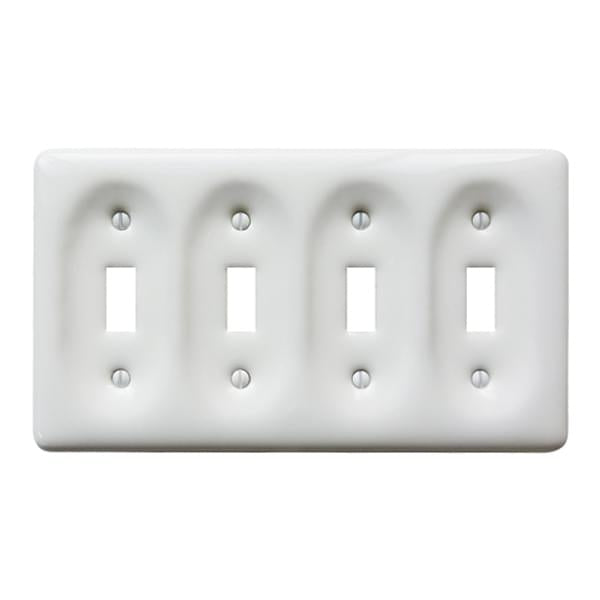 4口スイッチプレート セラミック | AXCIS ONLINE