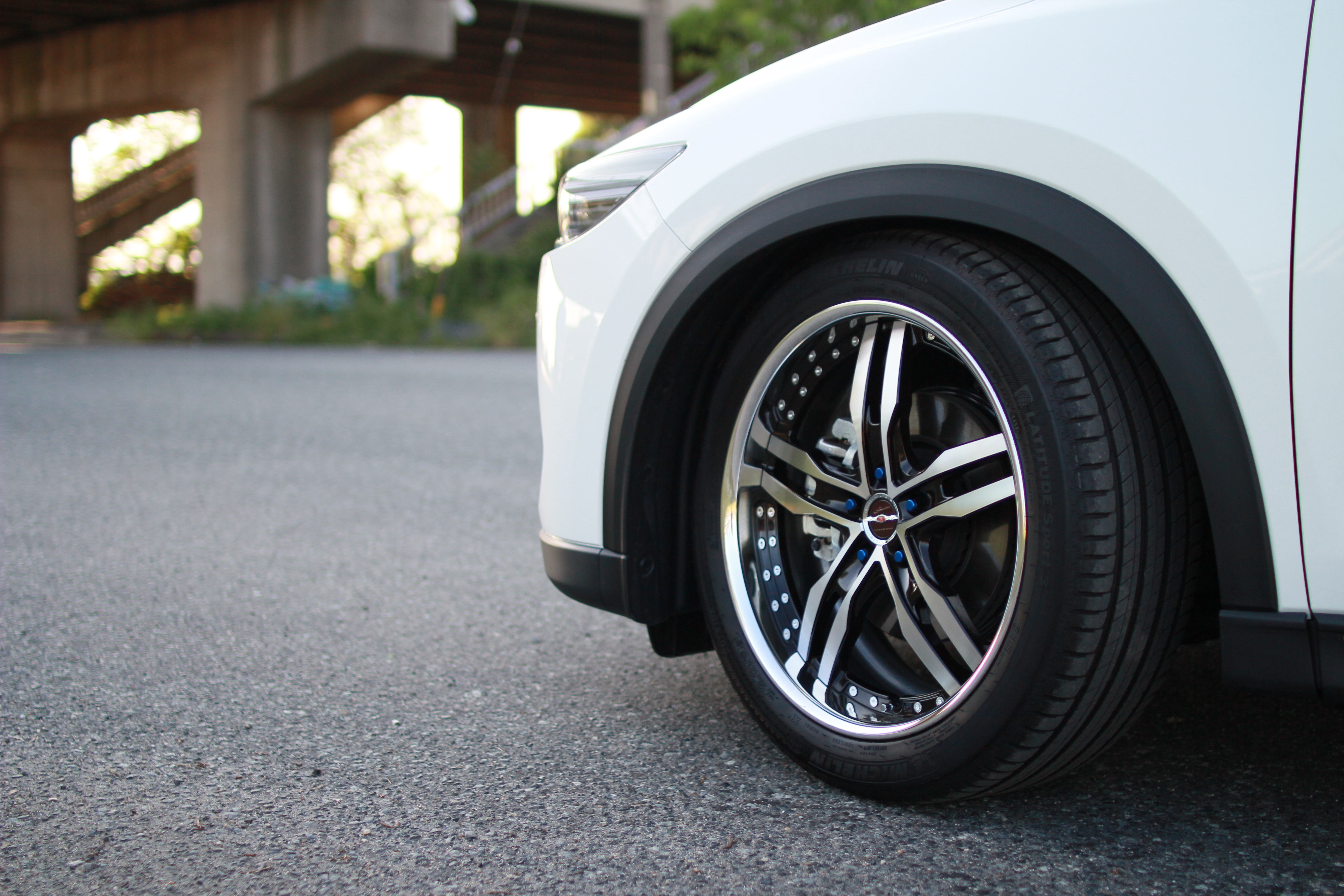 シャレンXF-55装着のCX-8(ユーザー様車両)撮影させていただきました