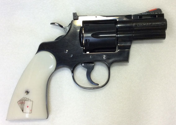 タナカ「コルトパイソン スネークアイズ 2.5インチ Rモデル スチール