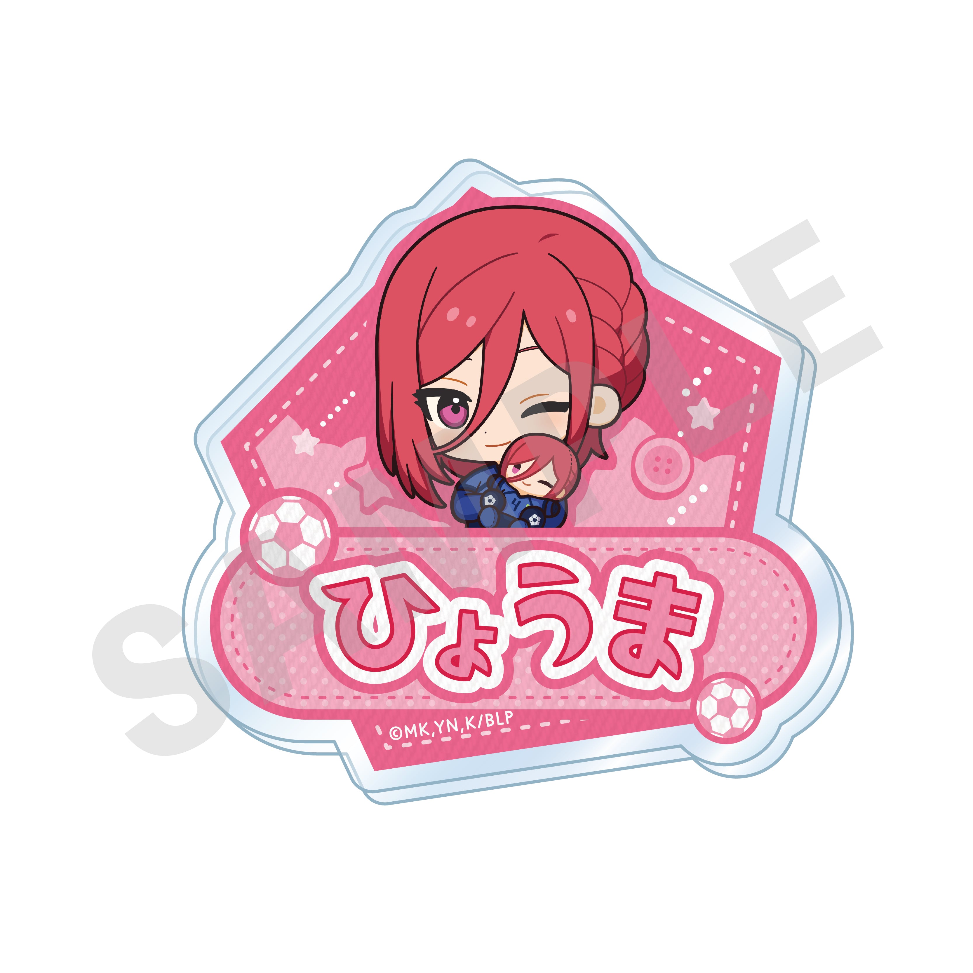 TVアニメ『ブルーロック』ミニキャラだっこシリーズ お名前バッジ 千切