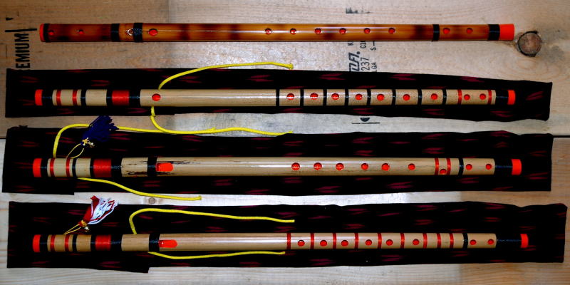 神楽笛・篠笛・リコーダー式篠笛・製造販売・竹細工のアルカイック工房