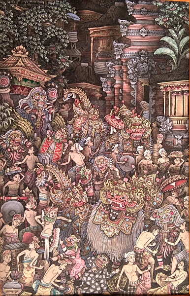 バリ絵画の商品ページ