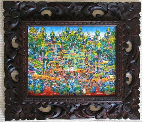 バリ絵画の商品ページ