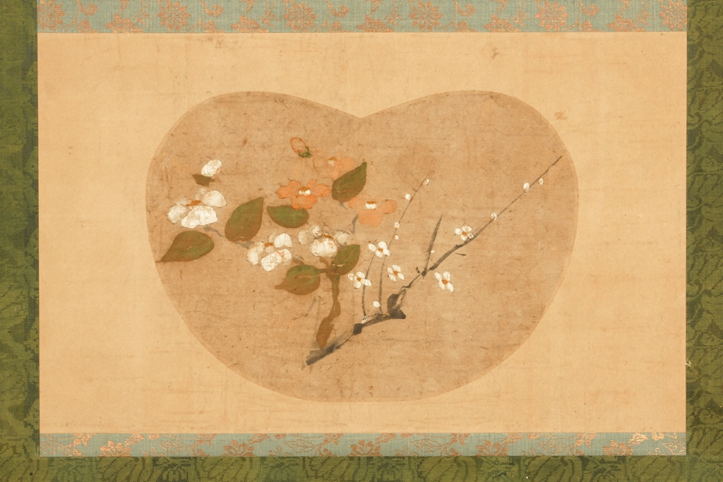 スポット展示 「梅椿図」のウラを読む | 和歌山県立博物館