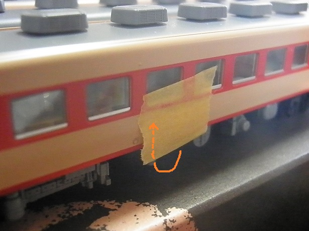 国鉄キハ58 急行「紀州」室内灯入りウエザリング加工品 国鉄キハ58