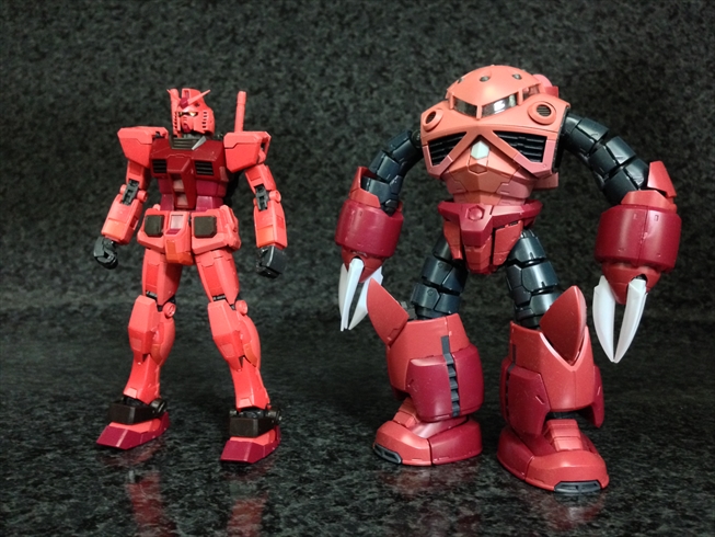 RG 1/144 キャスバル専用ガンダム レビュー〔らるりれろ！さん