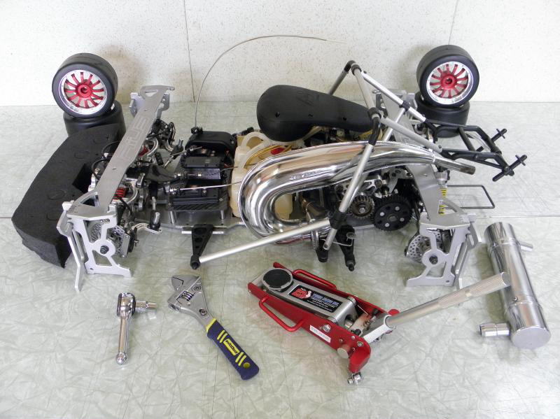 セットアップ模様をお楽しみ下さい FG 1/5 RC ラジコン カー RC Car