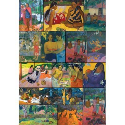 Paul Gauguin - Collage - 1000 Teile - GRAFIKA Puzzle online kaufen