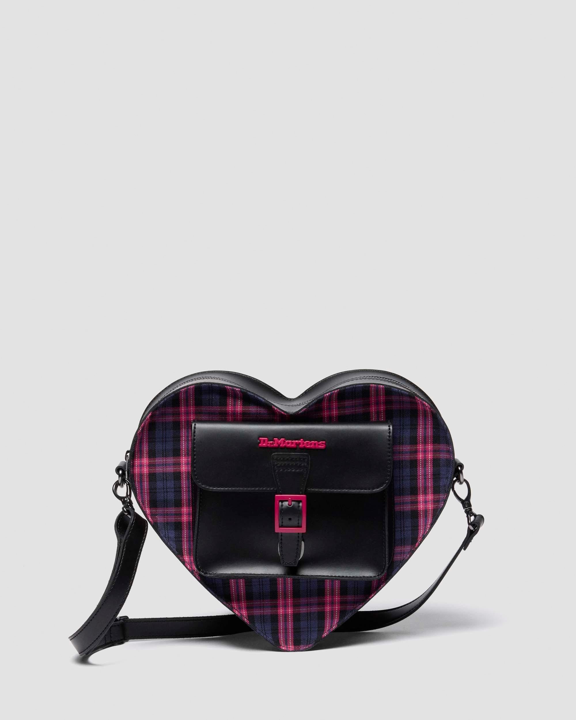 Heart Leather & Tartan Backpack | Dr. Martens Singapore