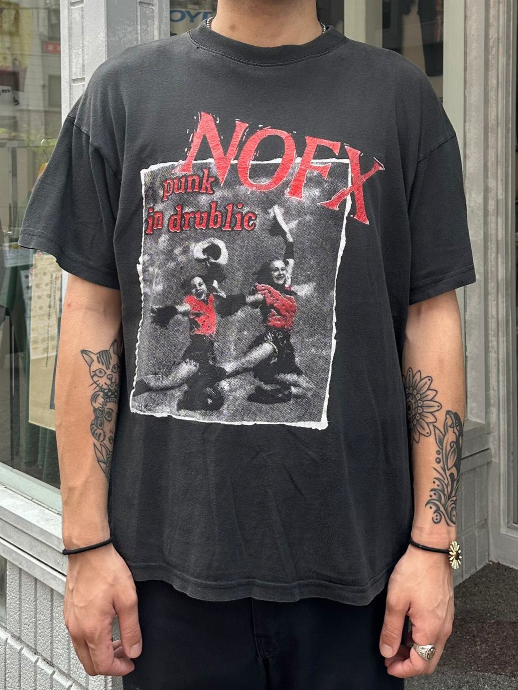 90's NOFX「Punk in Drublic」バンドTシャツ – FUJI STORE