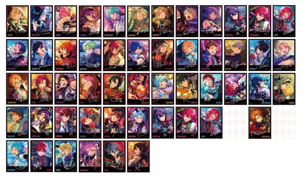 予約】偶像夢幻祭 中国限定 星幻時序 写真カード 第三弾 – funfun柴屋