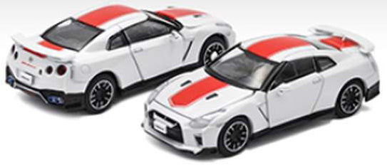2020 Nissan GT-R R35 50th Anniversary Edition (White w/Red Stripe