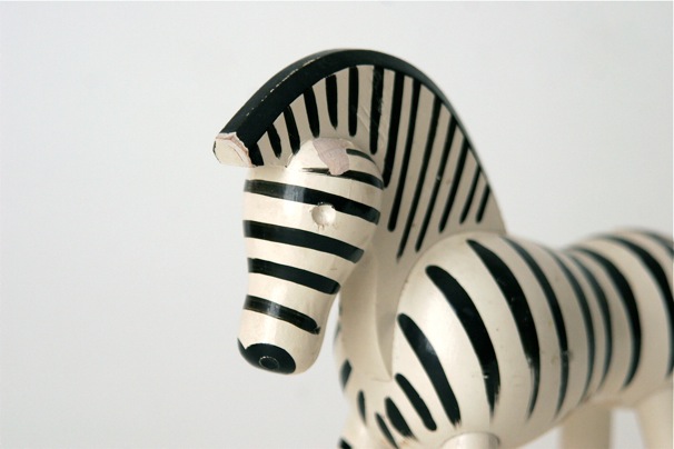 Kay Bojesen Vintage Zebra Toy Denmark カイボイスン シマウマ ゼブラ