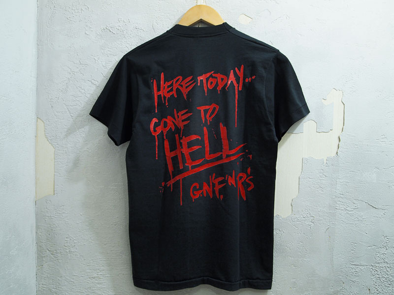 90's Vintage Guns N' Roses 1991 Tour Tシャツ M 1991年 ガンズアンド