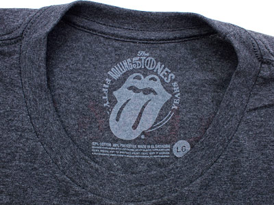 The ROLLING STONES '50周年記念'Tシャツ ローリングストーンズ ライブ