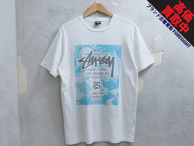STUSSY 横浜チャプト限定 'LOCAL COLOR TEE'Tシャツ ステューシー 白