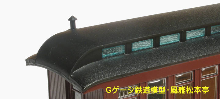 バックマン(Bachmann)のジャクソン・シャープ客車(On30)