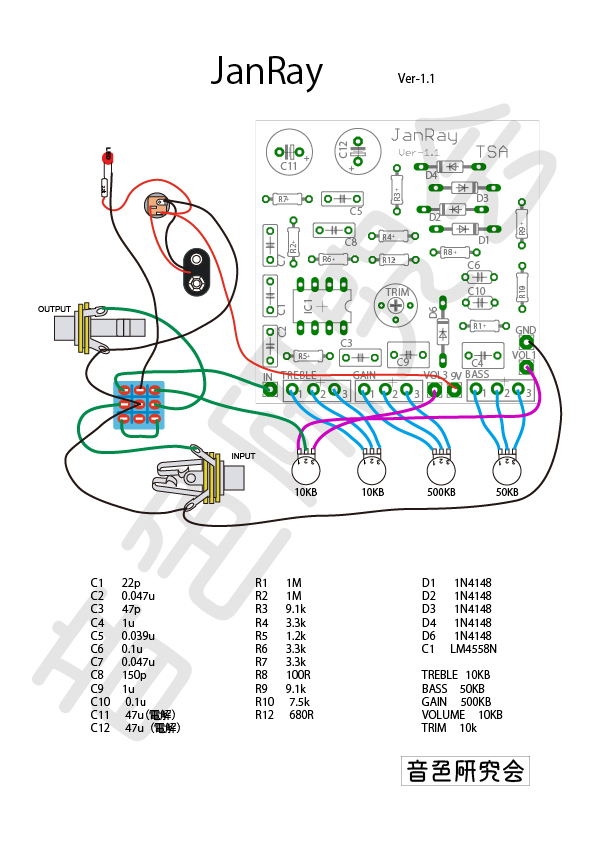 JanRay | 仙台初心者ギターサークル