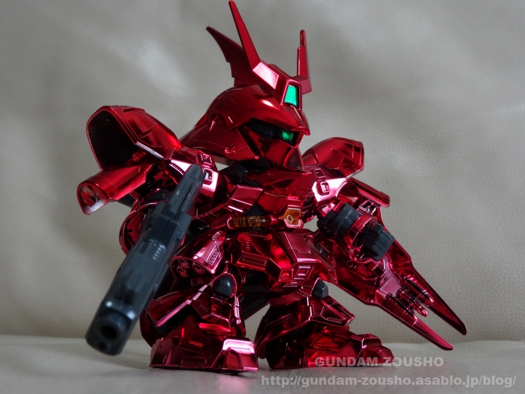 ガンプラEXPO限定 BB戦士サザビー メッキVer.作ったぁ: ガンダム蔵書 分家