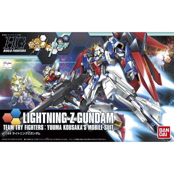 Bandai Hobby Build Fighters Try HGBF Lightning Z Gundam HG 1/144