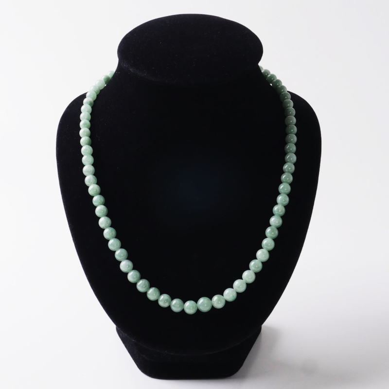 本翡翠丸玉グラデーションネックレス（鑑別書付）｜マライカ公式通販