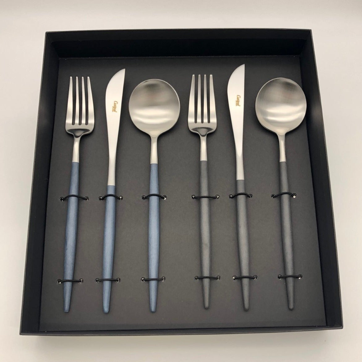 クチポール GOA（ゴア）/ブラック・ブルーシルバー/6本セット/ギフト