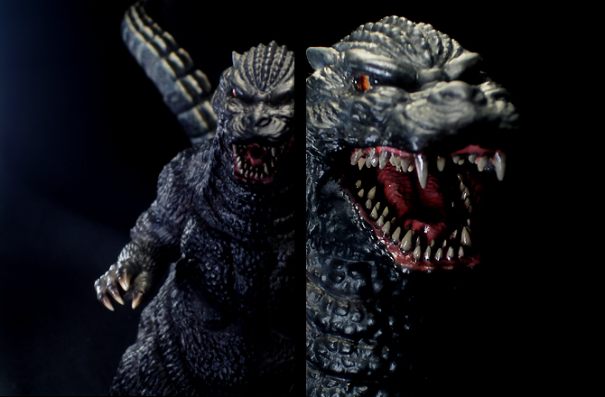 □ビリケン商会 1992ゴジラ バトゴジ完成品□