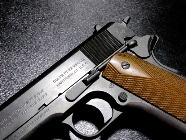 WA COLT M1911 U.S.ARMY CARBON BLACK_Get lost in