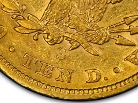 アンティークコイン アメリカ 10ドル金貨リバティヘッド1907 Liberty