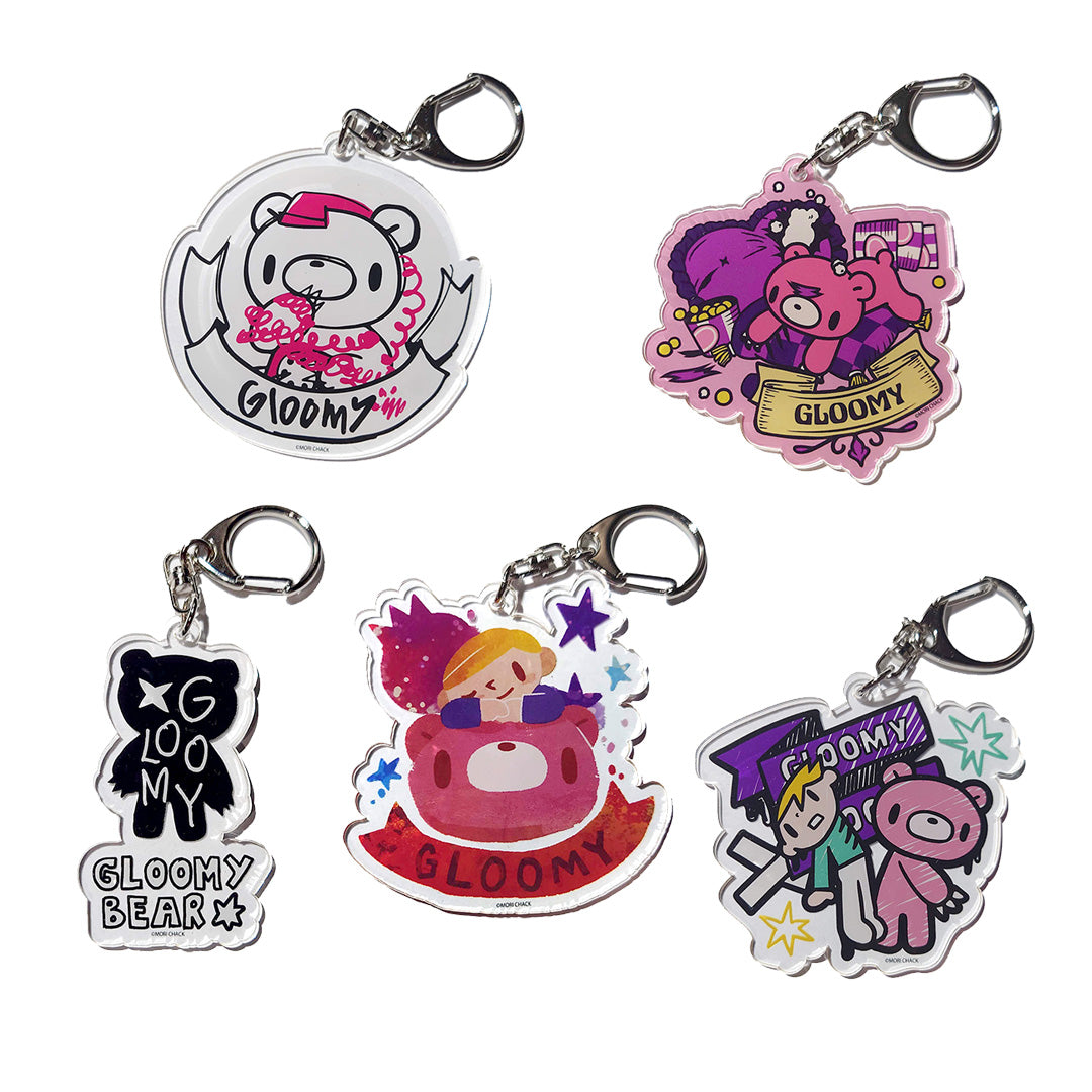 GLOOMY グルーミー ランダムアクキー（5種） – 公式グッズ販売