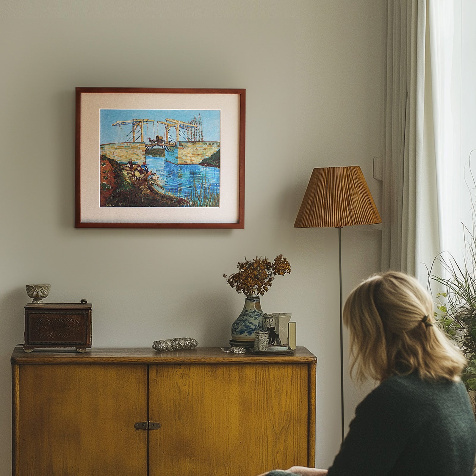 フィンセント・ファン・ゴッホ 「アルルの跳ね橋」アートポスター