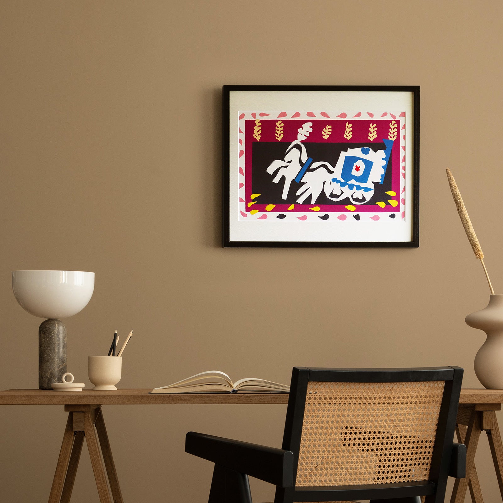 アンリ・マティス 版画集『ジャズ』「﻿﻿ピエロの埋葬」アートポスター