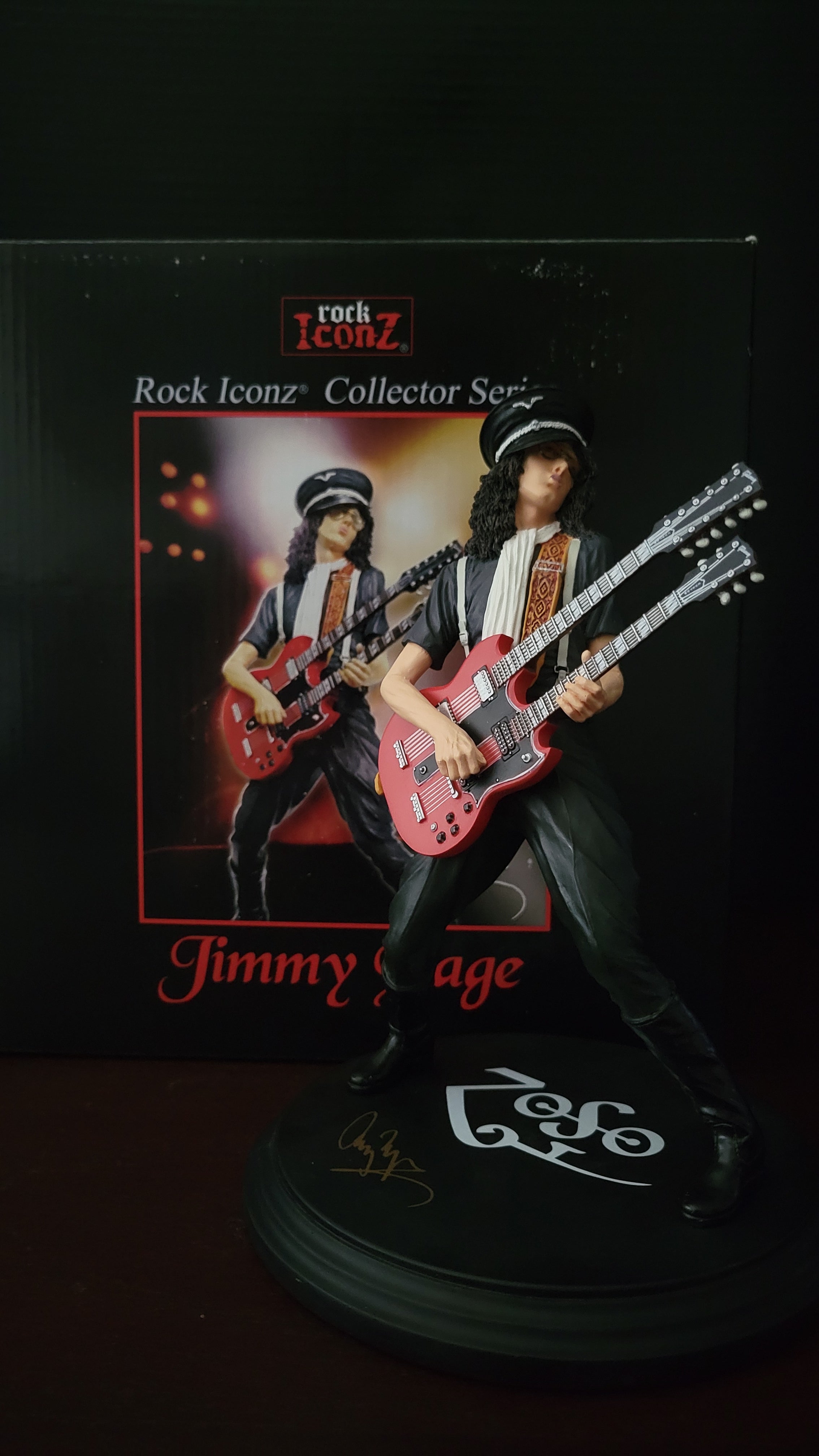 Led Zeppelin Jimmy Page 2008 Knucklebonz Rock Iconz (Stormtrooper