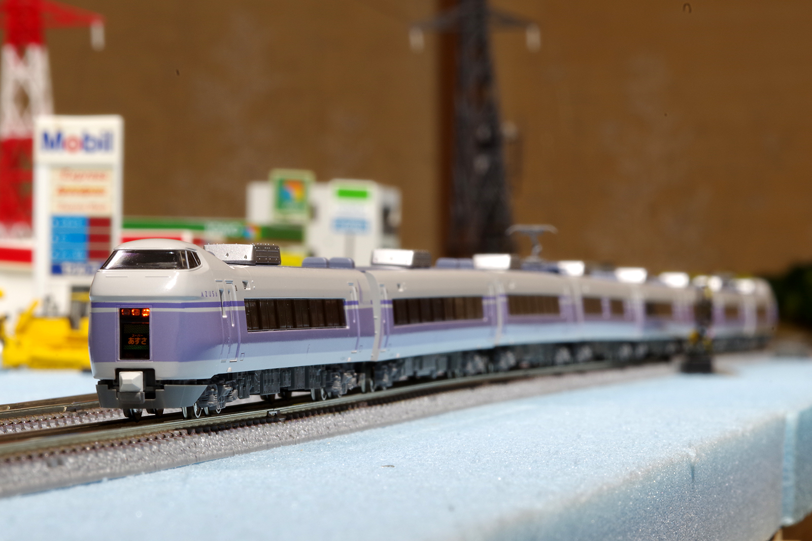 KATO 10-358 E351系 スーパーあずさ 8両基本セット 入線: Nゲージ立川