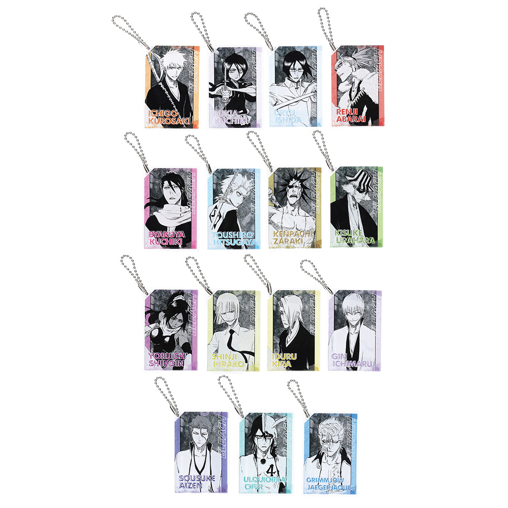 JAS】『BLEACH』ドミノ風アクリルキーホルダーコレクション（全15種